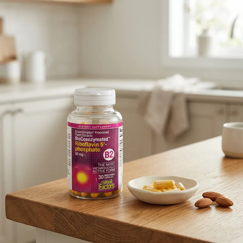 Natural Factors BioCoenzymated B2 (R5P) produktbilde