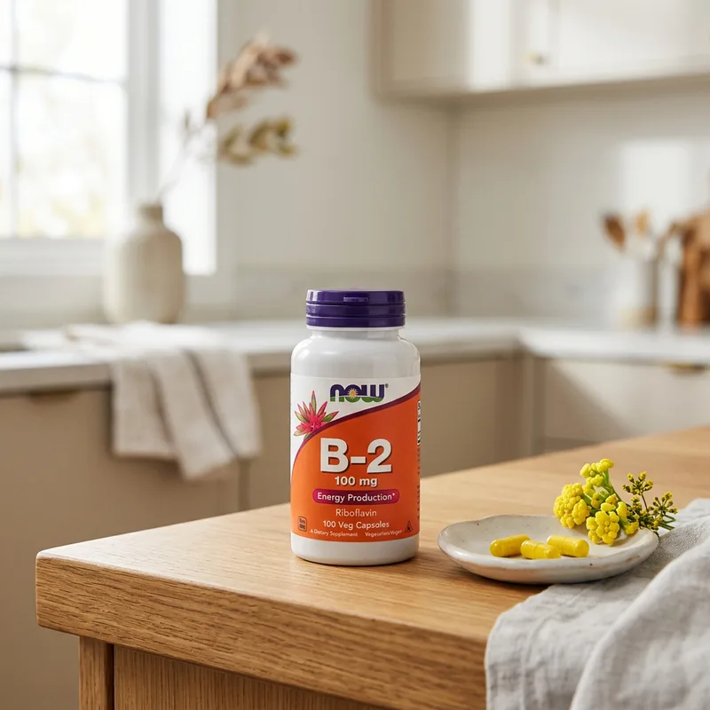 NOW Foods B-2 100 mg produktbilde