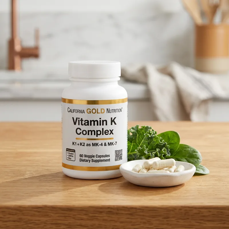California Gold Nutrition Vitamin K Complex produktbilde