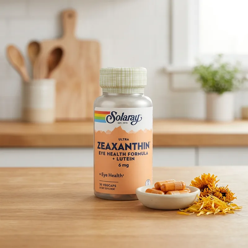 Solaray Ultra Zeaxanthin Eye Health produktbilde