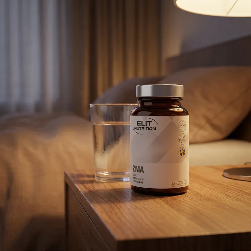 Elit Nutrition ELIT ZMA 90 kapsler i hverdagsmiljø
