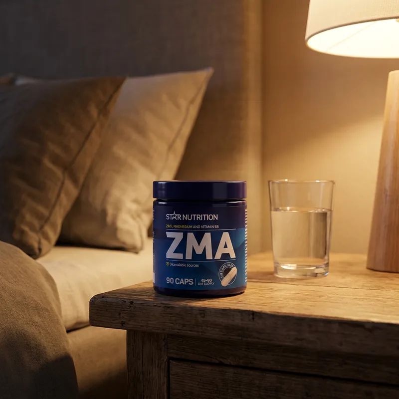 Star Nutrition ZMA 90 kapsler i hverdagsmiljø
