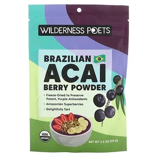 Wilderness Poets Organic Brazilian Acai Berry Powder
