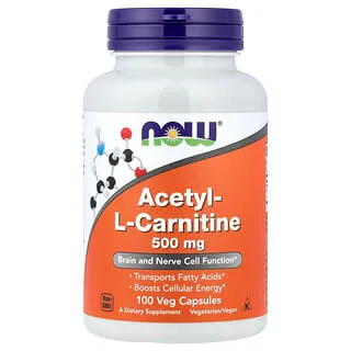 NOW Foods Acetyl-L-Carnitine 500 mg