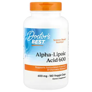 Doctor's Best Alfa-liponsyre 600 mg – storpakke