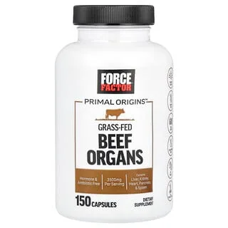 Force Factor Primal Origins Grass-Fed Beef Organs