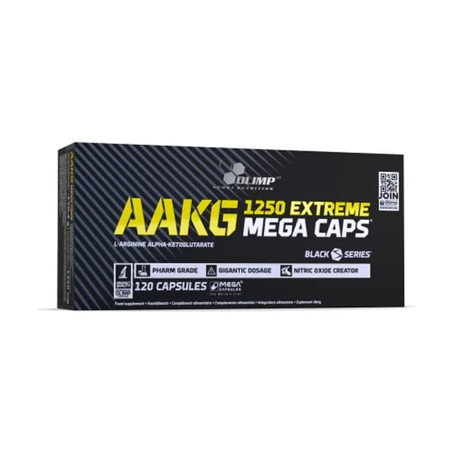 Olimp AAKG 1250 Extreme Mega Caps 120 kapsler