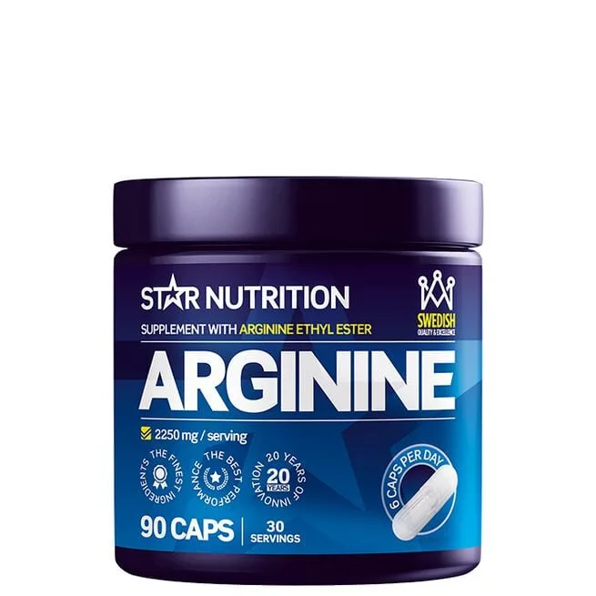 Star Nutrition Arginin PWO 90 kapsler