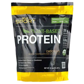 California Gold Nutrition Sport Plant-Based Protein, Sjokolade
