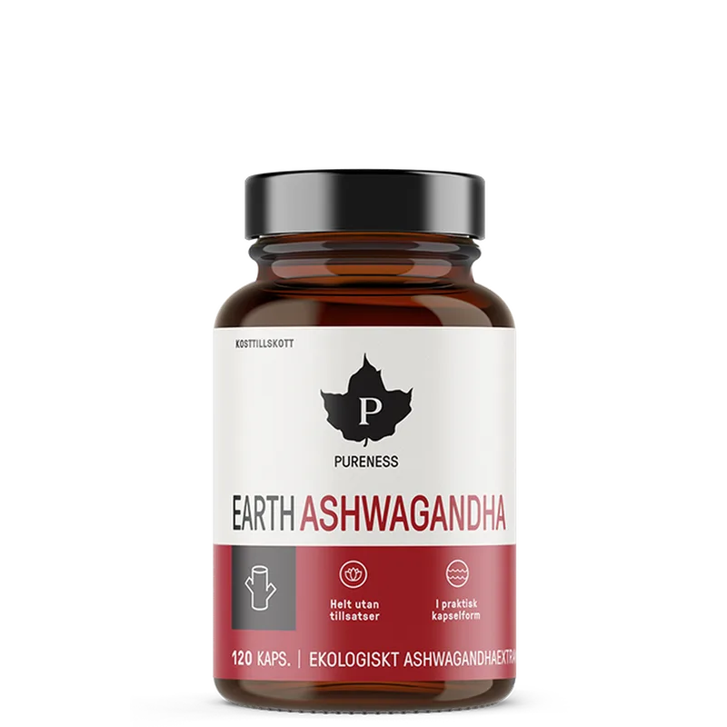 Pureness Earth Ashwagandha 120 kapsler