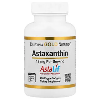 California Gold Nutrition Astaxanthin 12 mg (120 kapsler)