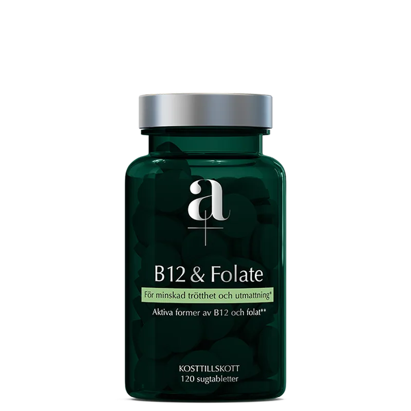 Alpha Plus Metyl B12 & Folat 120 sugetabletter