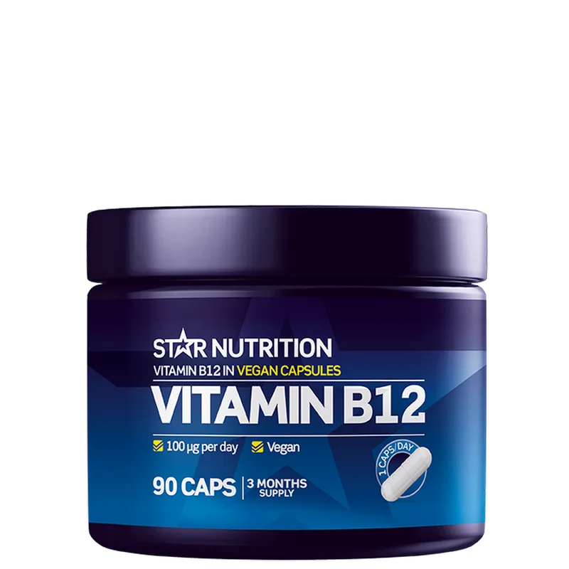 Star Nutrition Vitamin B12 90 kapsler