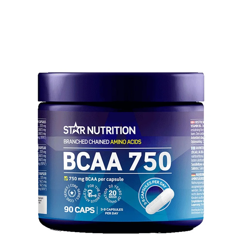 Star Nutrition BCAA 750 Kapsler