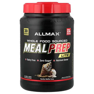 ALLMAX Meal Prep Lite, Vanilla Waffle Cone
