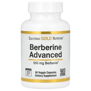 California Gold Nutrition Berberine Advanced (Berbevis Phytosome)