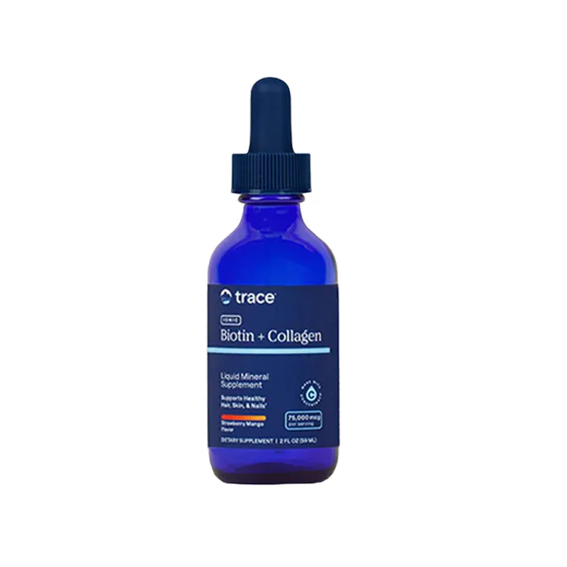 Trace Minerals Ionic Biotin & Collagen, 59 ml