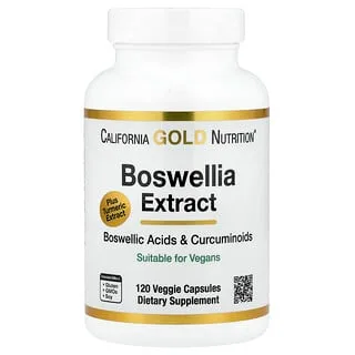 California Gold Nutrition Boswellia og Turmeric Curcumin Complex