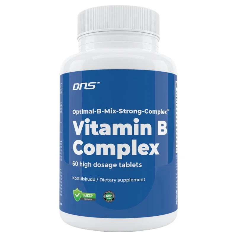 DNS Vitamin B-Complex Høyt Dosert