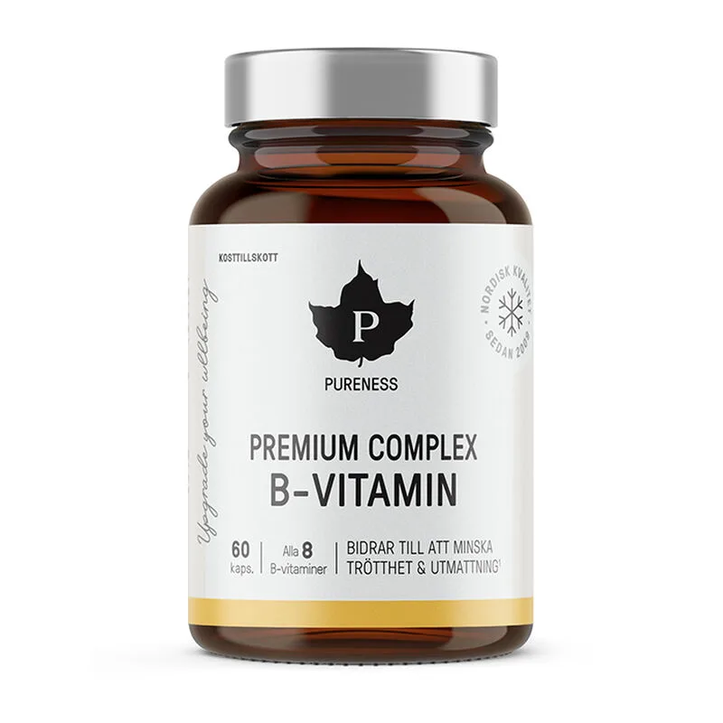 Pureness Premium Complex B-Vitamin 60 kapsler