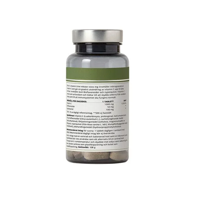 Elexir Pharma C-vitamin 1000 mg Time Release 60 tabletter