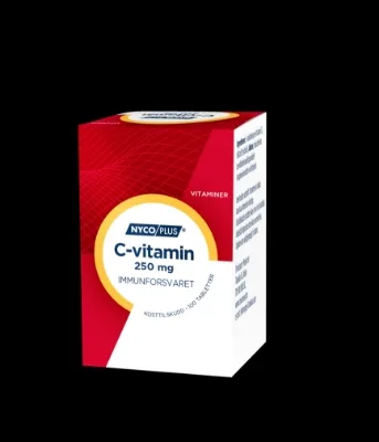 Nycoplus C-vitamin 250 mg 100 tabletter