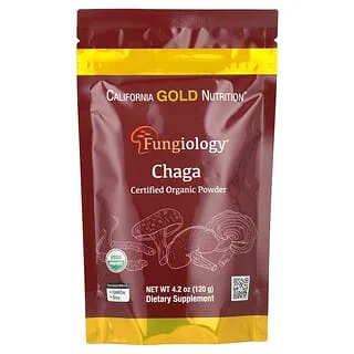 California Gold Nutrition Chaga-pulver