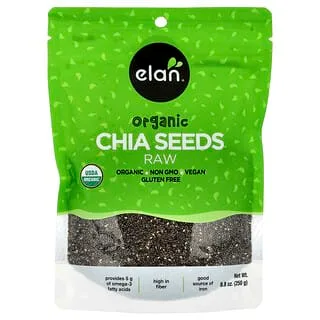 Elan Organic Chia Seeds Raw