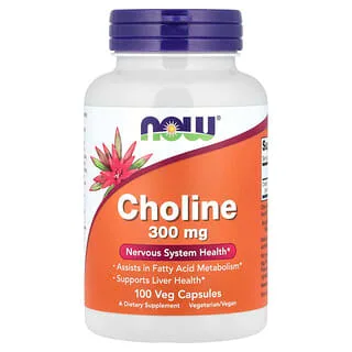 NOW Foods Cholin 300 mg