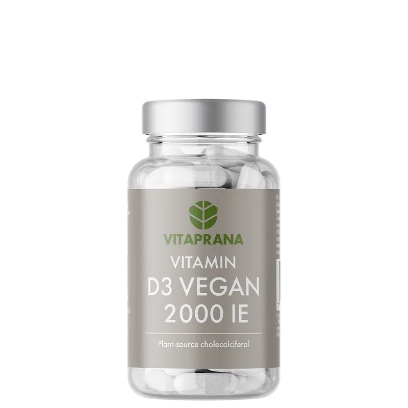 Vitamin D3 Vegan 2000 IE 110 kapsler