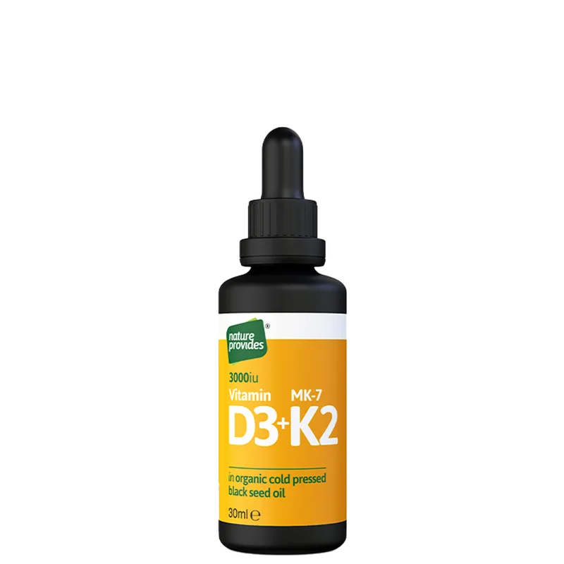 Nature Provides Flytende D3 & K2 30 ml
