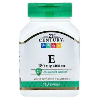 21st Century Vitamin E 180 mg (400 IU)