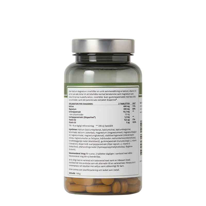Elexir Pharma Kalsium Magnesium 120 tabletter