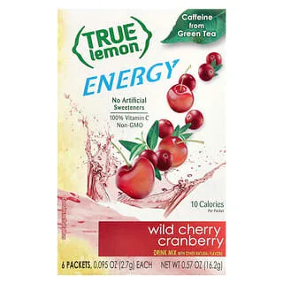 True Lemon Energy, Wild Cherry Cranberry
