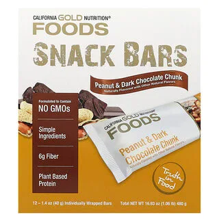 California Gold Nutrition Peanut & Dark Chocolate Chunk