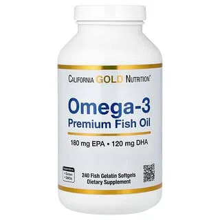 California Gold Nutrition Omega-3 Premium (240 kapsler)