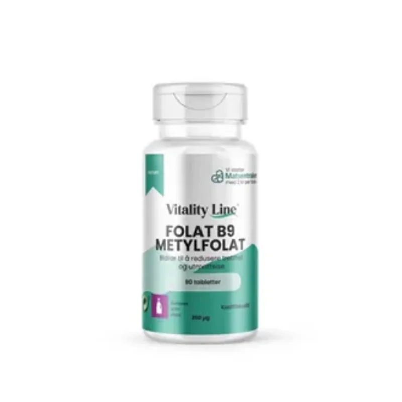 Vitality Line Folat B9 Metylfolat