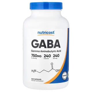 Nutricost GABA 750 mg
