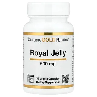 California Gold Nutrition Royal Jelly 500 mg (30 kapsler)