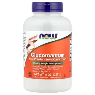 NOW Foods Glucomannan Pure Powder