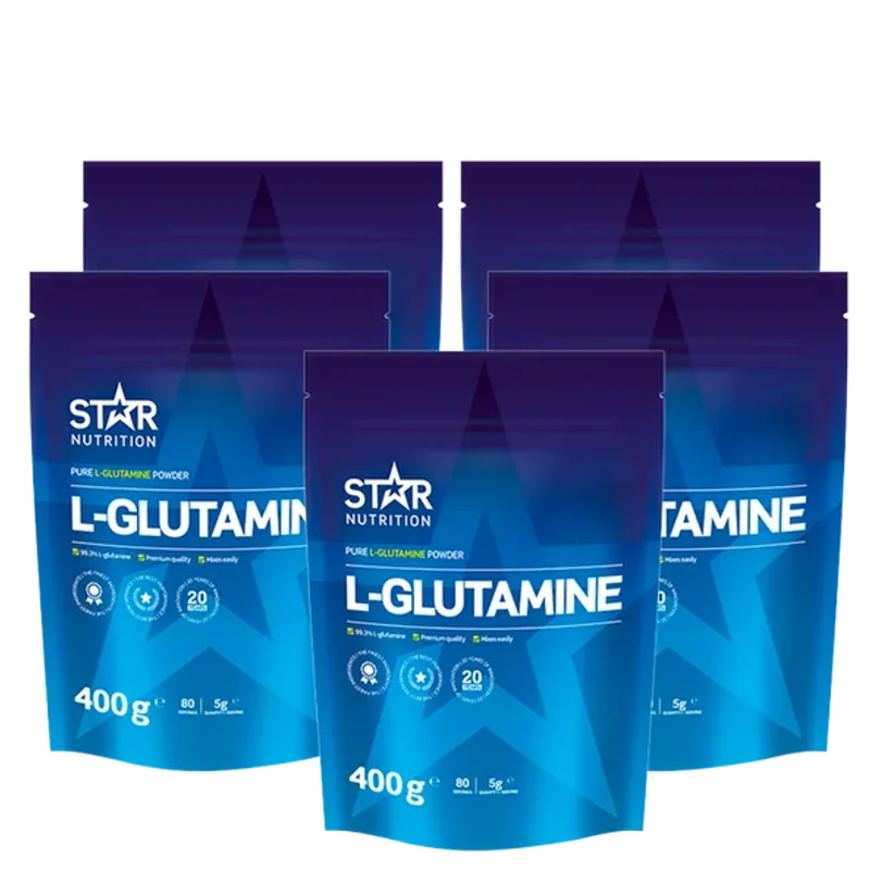 BIGBUY L-Glutamin 2 kg (5 × 400 g)