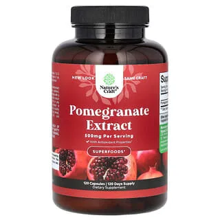 Nature's Craft Pomegranate Extract 500 mg