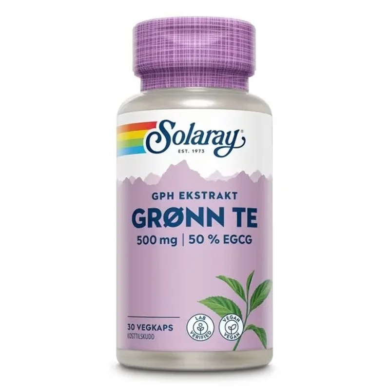Solaray GPH Grønn Te