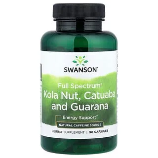 Swanson Kola Nut, Catuaba og Guarana