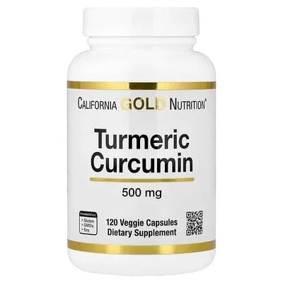 California Gold Nutrition Turmeric Curcumin 500 mg produktbilde