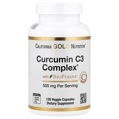 California Gold Nutrition Curcumin C3 Complex produktbilde