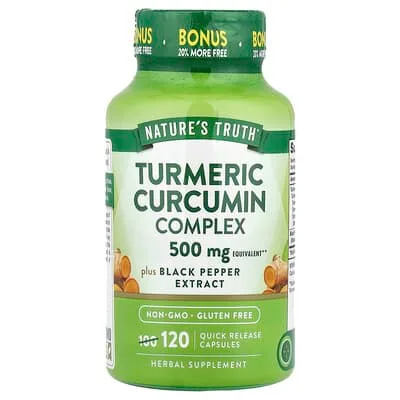 Nature's Truth Turmeric Curcumin Complex Plus Black Pepper produktbilde