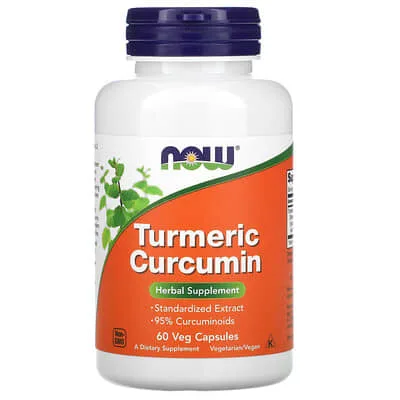 NOW Foods Turmeric Curcumin produktbilde