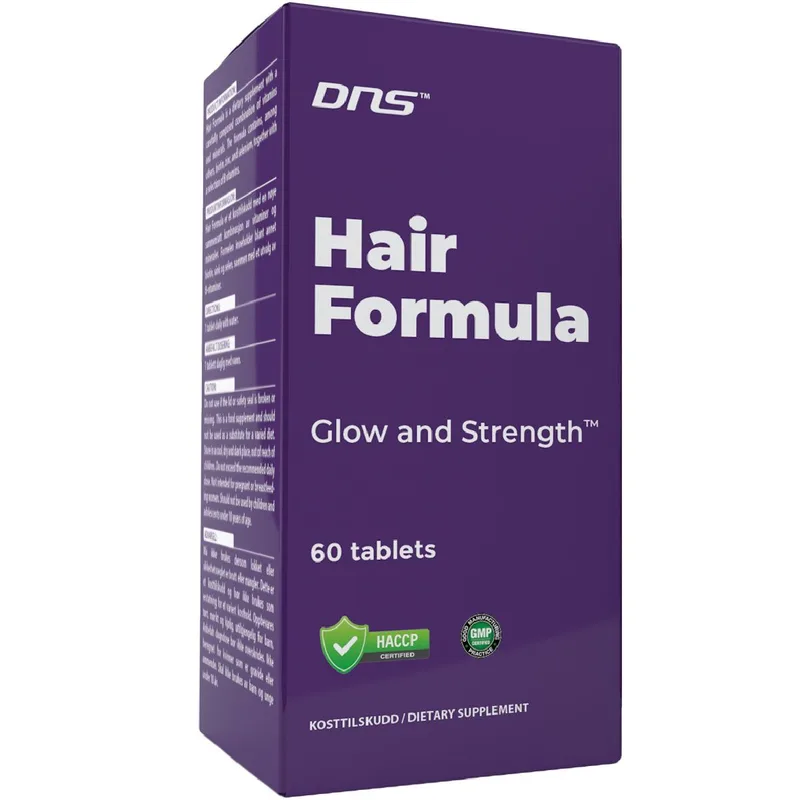 Hair Formula Glow & Strength - 60 tabletter