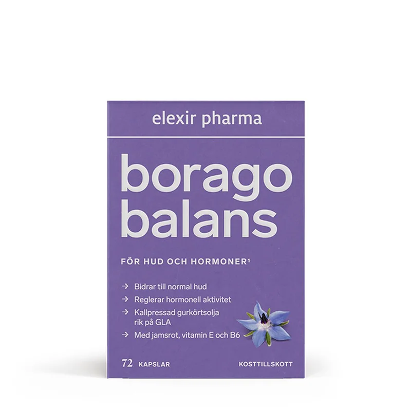 Elexir Pharma Borago Hud & Hormoner